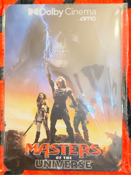 Other - Masters Of The Universe-HE- MAN-5.25 X 7.5 AMC DOLBY- PROMO METAL Poster- SEALED